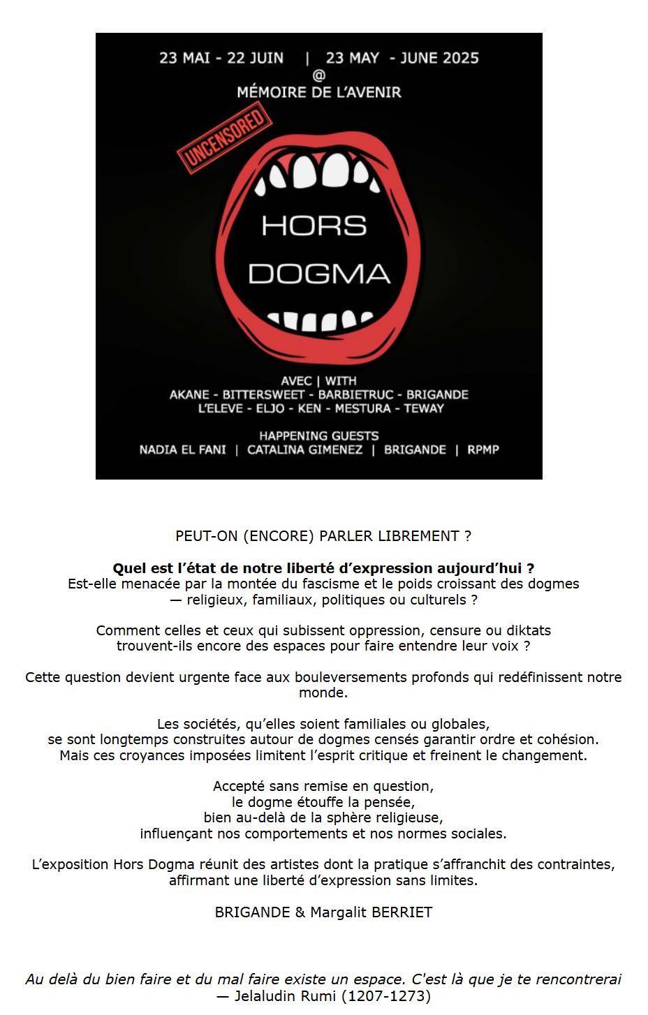 HORS DOGMA
